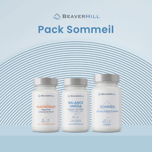Pack Sommeil beaverhill.fr