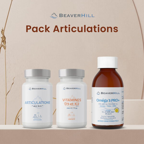 Pack Articulations constitué de 3 références beaverhill.fr