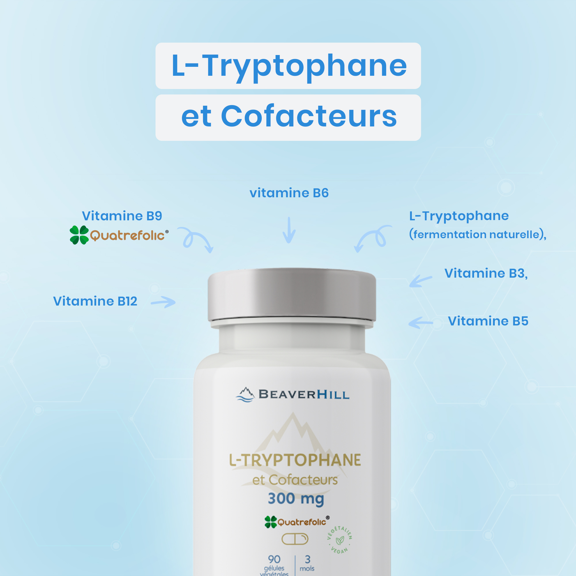 L-Tryptophane 300 mg – Image 4
