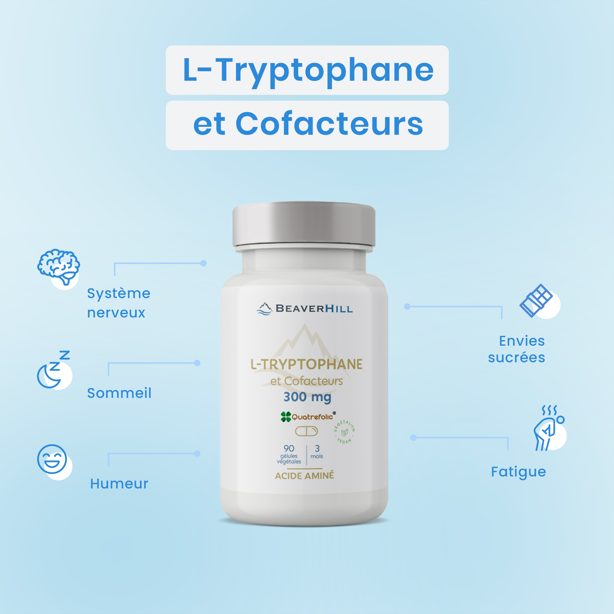 L-Tryptophane 300 mg – Image 5